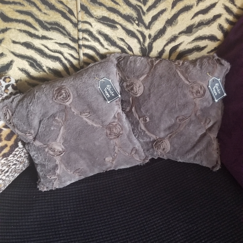 Goth throw pillows